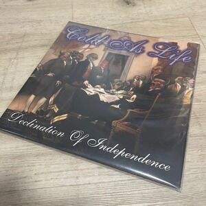 Cold As Life - Declination Of Independence Vinyl Purple White Swirl Rare Detroit